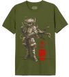 T-Shirt Star Wars The Mandalorian: Boba Fett Japanese - Caqui Tamanho L - Cotton Division Fashion