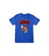 T-Shirt Super Mario - Azul Tamanho S - Comic Studio Supply