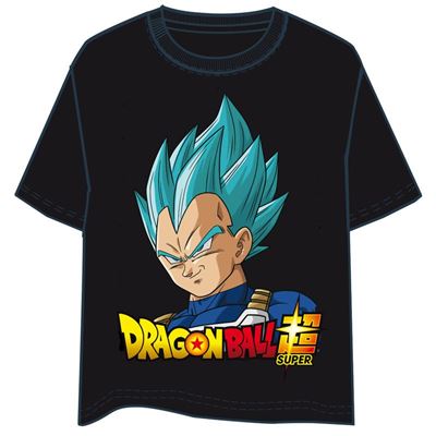 T-Shirt Dragon Ball: Vegeta - Preto Tamanho M - Comic Studio Discount