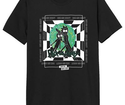 T-Shirt Rick and Morty - Preto Tamanho L - Cotton Division Online Hot Sale