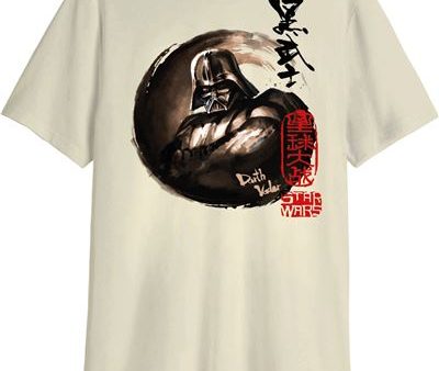 T-Shirt Star Wars: Japanese - Bege Tamanho L - Cotton Division Hot on Sale