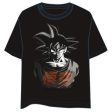 T-Shirt Dragon Ball: Goku - Preto Tamanho S - Comic Studio Cheap