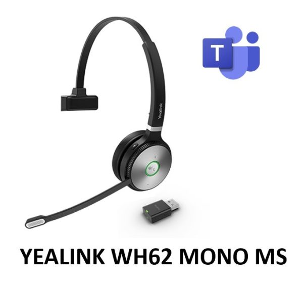 Yealink WH62 Wireless DECT Headset (USB-A) Cheap