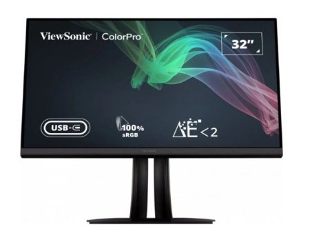 ViewSonic VP3256-4K ColorPro 32  4K UHD Pantone Validated 100% sRGB & Factory Pre-Calibrated Monitor For Discount