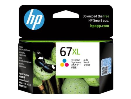 HP 67XL High Yield Tri-color Original Ink Cartridge (3YM58AA) Cheap