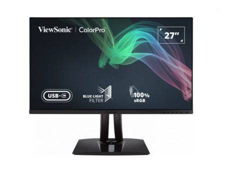 ViewSonic VP2756-2K 27  2K QHD Pantone Validated 100% sRGB & Factory Pre-Calibrated Monitor with 60W USB-C on Sale