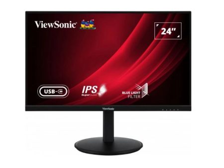 ViewSonic VG2409-MHU 24  Full HD USB-C Monitor with Dual Speakers For Discount