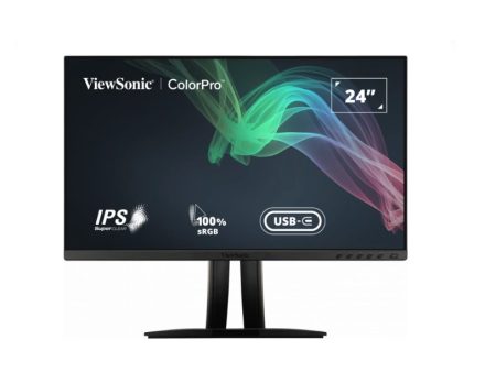 ViewSonic VP2456 24  FHD Pantone Validated 100% sRGB & Factory Pre-Calibrated Monitor Sale