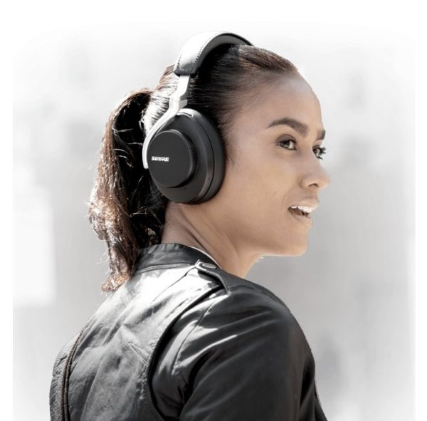 Shure Aonic 50 Wireless Noise Cancelling Headphones SBH2350 Black (SBH2350-BK-A) Hot on Sale