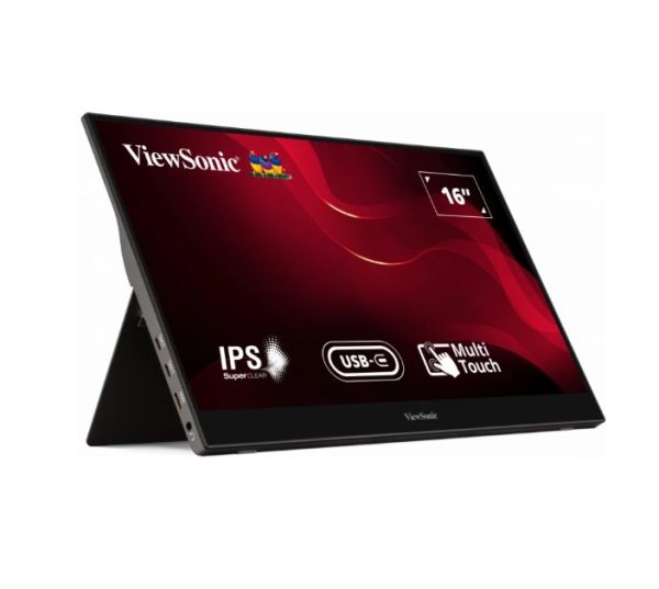 ViewSonic TD1655 16” USB-C Multi-Touch Portable Monitor Supply