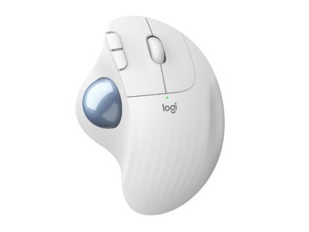 Logitech Ergo M575 Wireless Trackball Mouse For Business Off-White (910-006439) Online Sale