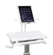 Ergotron StyleView® Tablet Cart SV10 (SV10-1400-0) For Cheap