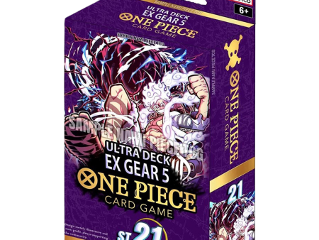 *PRE-ORDER* One Piece Starter Deck EX Gear 5 ST21 - Ships 03 14 25 For Discount